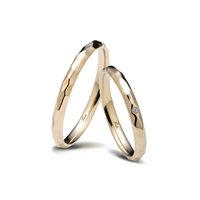 Ringe Polello Dame PETALO D'AMORE in Gold Diamante 0.01 Ct P3367DCH - P3367DCH